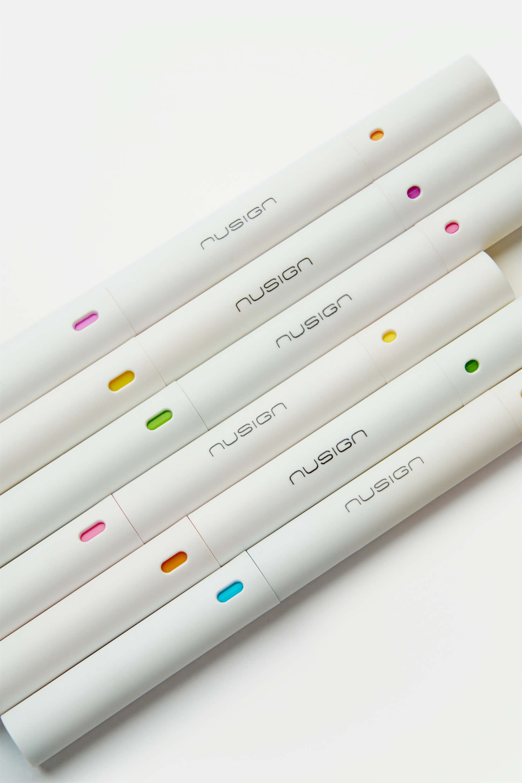 双头双色抗晕染荧光笔