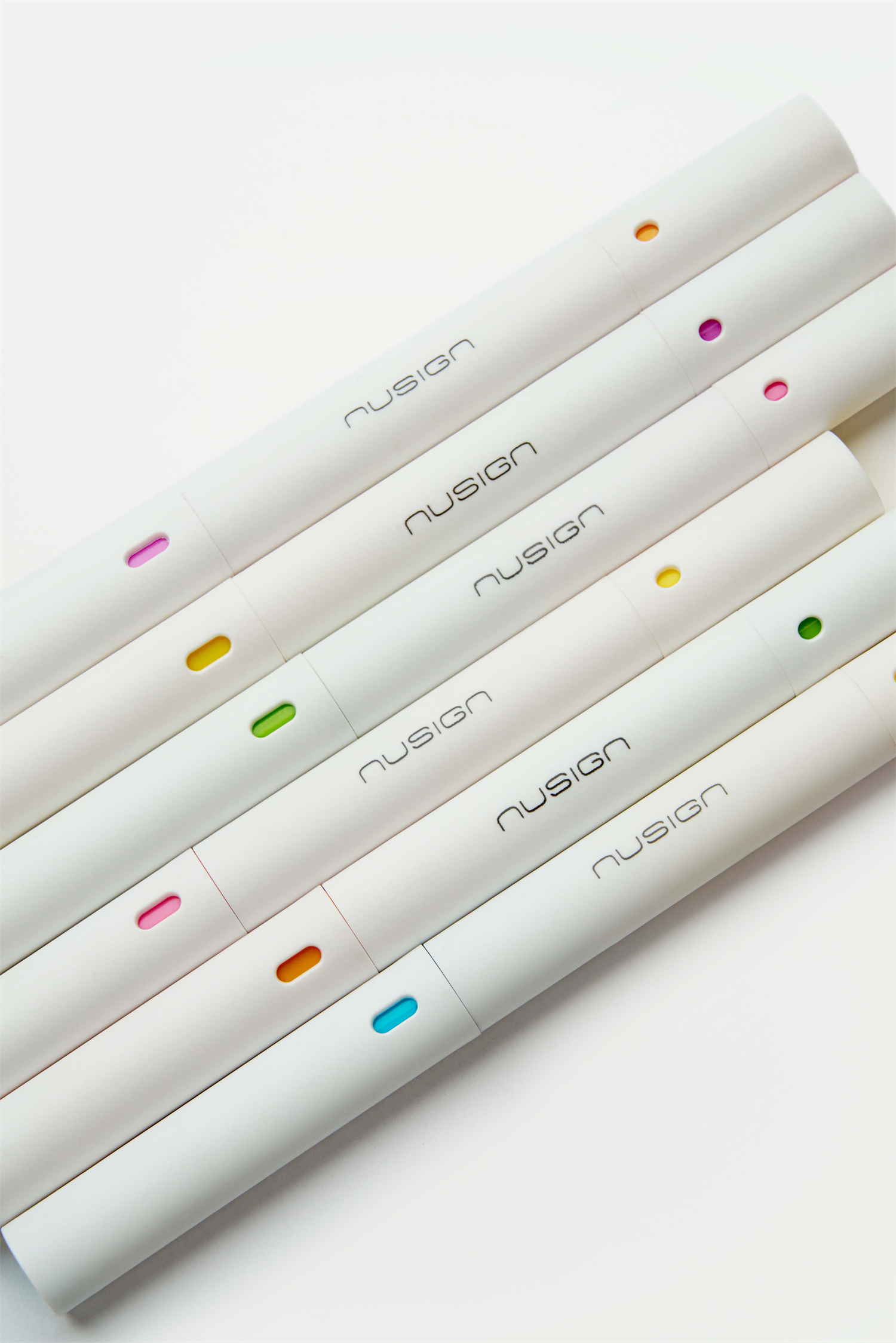 双头双色抗晕染荧光笔